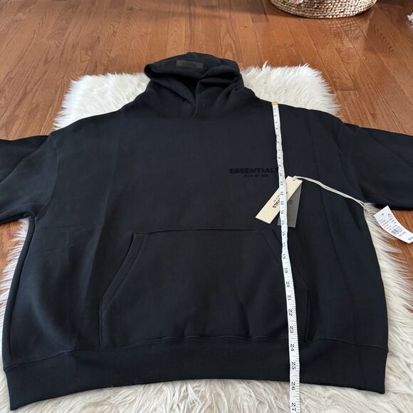 Essentials Fear Of God Hoodie Men’s S Stretch Limo Oversized Streetwear Grunge - Picture 10 of 15